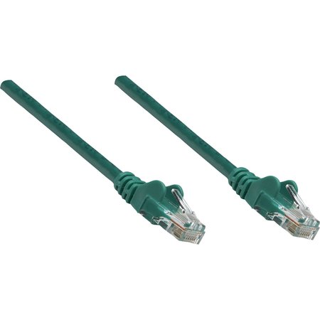 INTELLINET NETWORK SOLUTIONS Intellinet Patch Cable Cat 5E Utp Green 1Ft Snagless Boot 347488